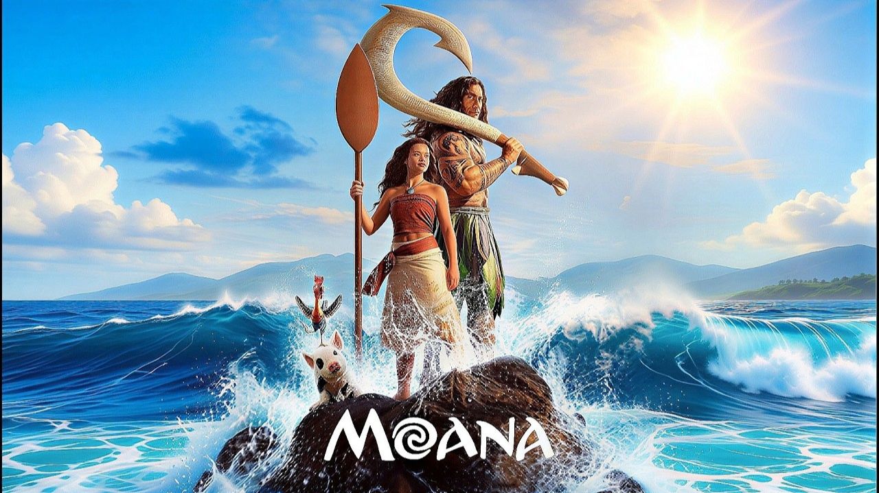 Моана (Moana). Мюзикл, фэнтези, боевик, комедия, приключения, семейный. Обзор