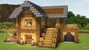 МАЙНКРАФТ Как построить дом для начинающих - Minecraft новые видео