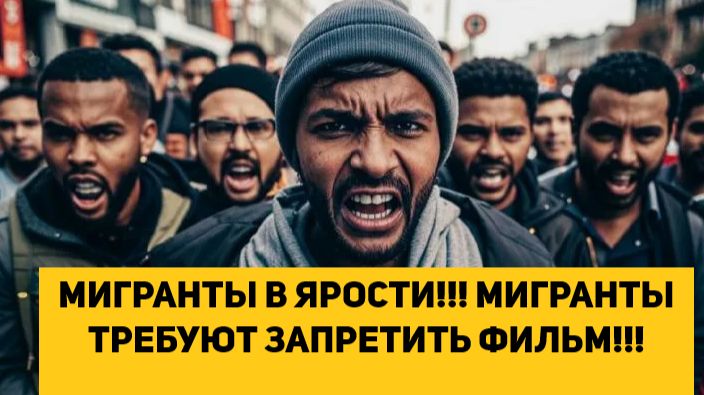 МИГРАНТЫ В ЯРОСТИ!!! МИГРАНТЫ ТРЕБУЮТ ЗАПРЕТИТЬ ФИЛЬМ!!! смотреть онлайн