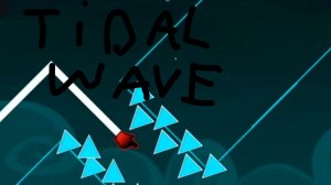 Tidal wave в Dash World 2 (уровень не мой)
