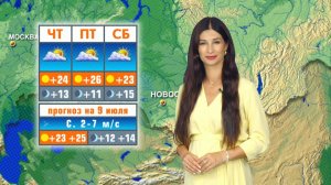 Прогноз погоды на 09 июля в Новосибирске