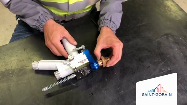 Газопламенное распыление Top Jet  Saint Gobain