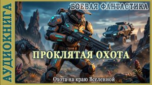 Проклятая охота. Охота на краю Вселенной. Аудиокнига Боевая фантастика