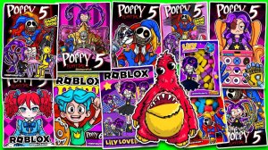 Poppy Playtime глава 5 Сборник игровых книг и сумок в ROBLOX