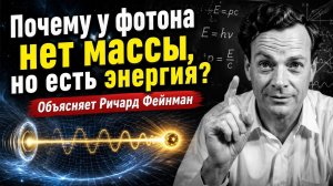 Почему у фотона нет массы, но есть энергия? Объясняет Ричард Фейнман