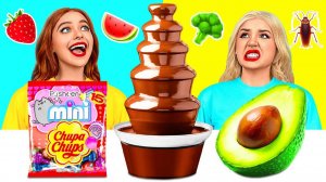 Шоколадный Фонтан Челлендж # Вкусные Рецепты c TeenDO Challenge