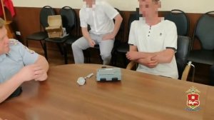 В Хакасии полицейские и ветераны передали бойцу СВО антидроновое оборудование