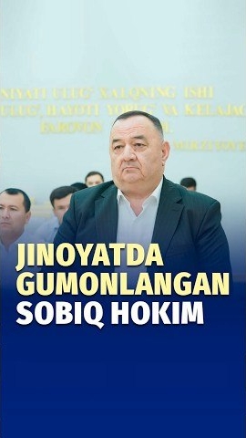 🍿 Muzrabotning jinoyatda gumonlangan sobiq hokimi davlat ishiga qaytdi