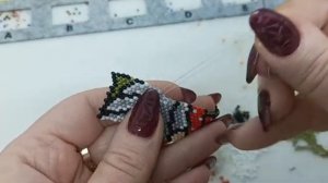 ГНОМИК Кирпичное плетение Часть 2 из 8 от Светланы Литвиновой.
