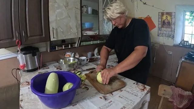 Наталья Губарева. ГОТОВЛЮ КАБАЧКОВЫЕ ОЛАДЬИ⧸ ЖИЗНЬ В ДЕРЕВНЕ #villagelife смотреть онлайн