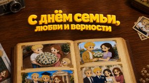 Коллектив ТРК «Таврия» поздравляет жителей Херсонщины с Днем семьи, любви и верности