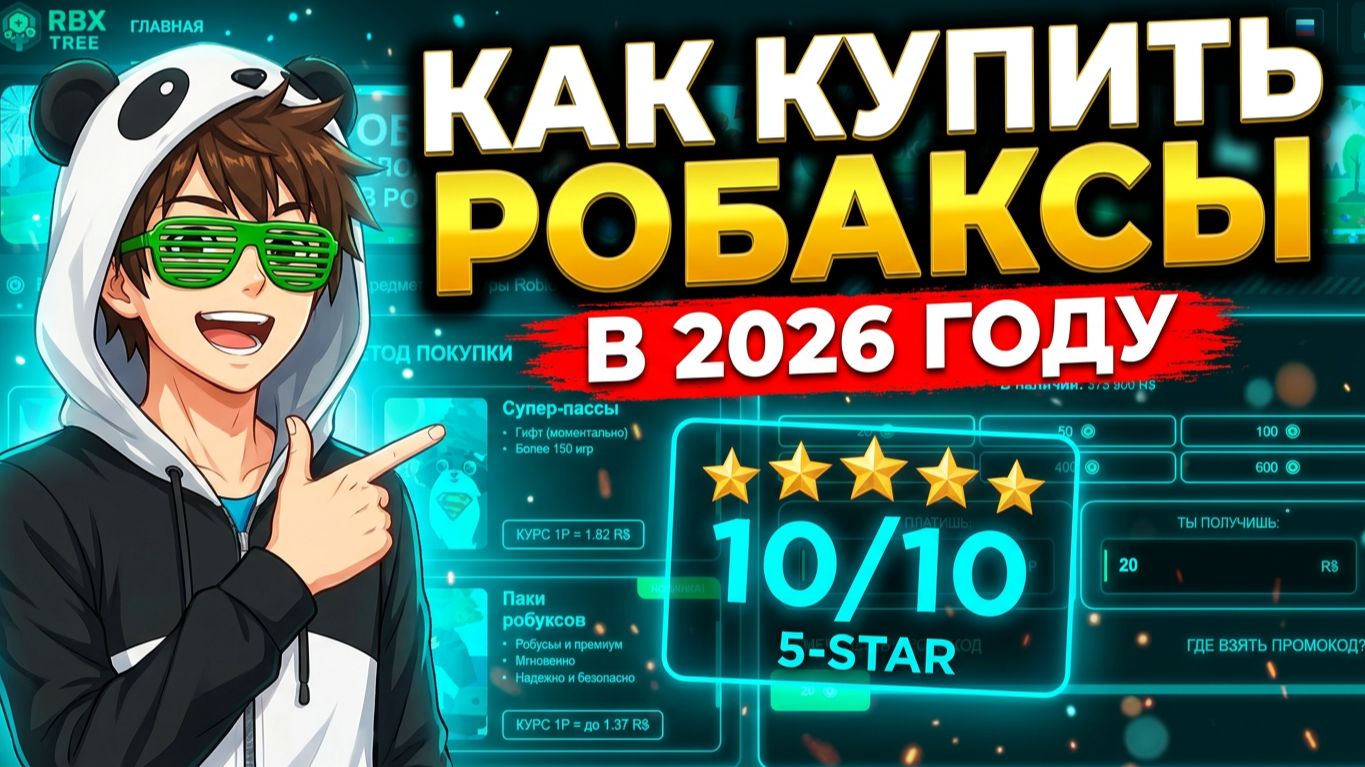 САМЫЕ ВЫГОДНЫЕ РОБАКСЫ🤑 Как купить робаксы быстро и БЕЗ ОБМАНА в 2026 на rbxtree.io смотреть онлайн