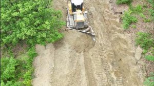 LIEBHERR 746 dozer ile yeni yol yapımı #bulldozer #dozer #işmakinaları #liebherr#komatsu#keşfet