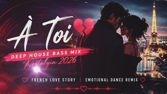 À Toi 💔 (Deep House Bass Mix Nostalgia 2026) | French Love Story | Emotional Dance Remix