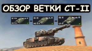 ОБЗОР ВЕТКИ СТ-2-II и СТОИТ ЛИ ЕЕ КАЧАТЬ в Tanks blitz