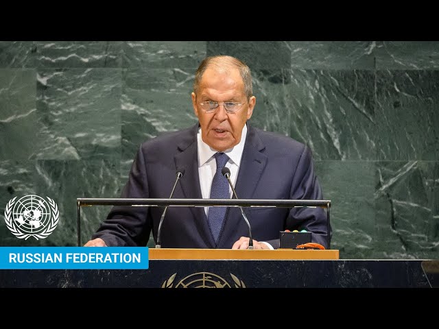 🇷🇺 Russian Federation - Foreign Minister Addresses United Nations General Debate, 80th Session смотреть онлайн