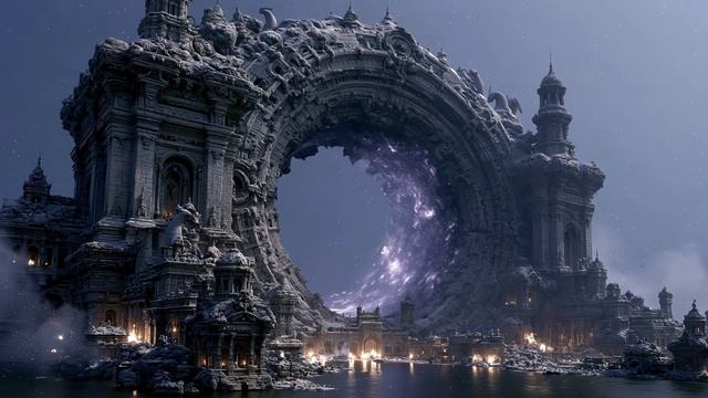 The World Under a Sleeping Giant ｜ Sci-Fi Ambient Music смотреть онлайн