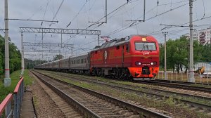 ЭП2К-193 с поездом №120 Белгород–Санкт-Петербург