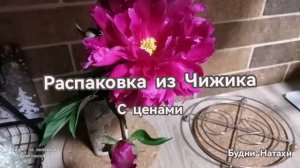 Распаковка. Чижик. Обзор. Что купила?