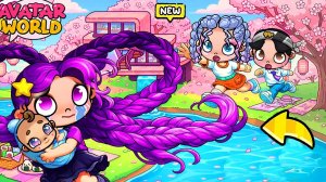 😱 МАЛЫША ЛИЛИ удочерили ЛУКАС И МИЯ 💜 ИСТОРИЯ AVATAR WORLD ОБНОВЛЕНИЕ  Poppy Playtime LILY LOVEBRAID