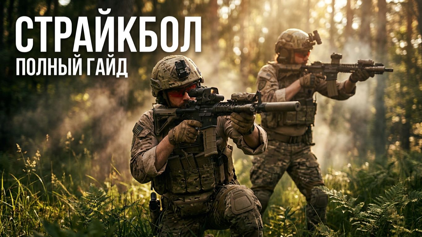 Фильм "Страйкбол". Тренировка Тактика Обучение