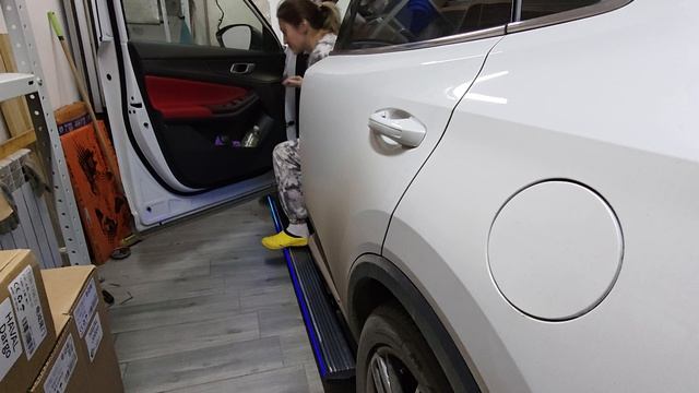 Проба в деле порогов на Changan Uni-S смотреть онлайн