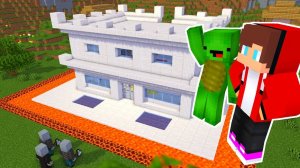 MAIZEN : Pillager vs Security House - Minecraft Animation JJ & Mikey