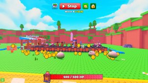Играем в Build a Slime Defense