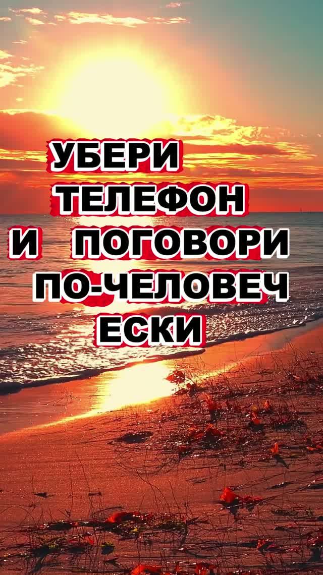 Лучшие разговоры — без телефонов