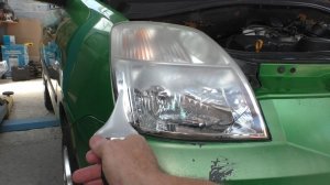 Как восстановить мутные фары до состояния новых на Киа Пиканто 1,1 Kia Picanto 2005