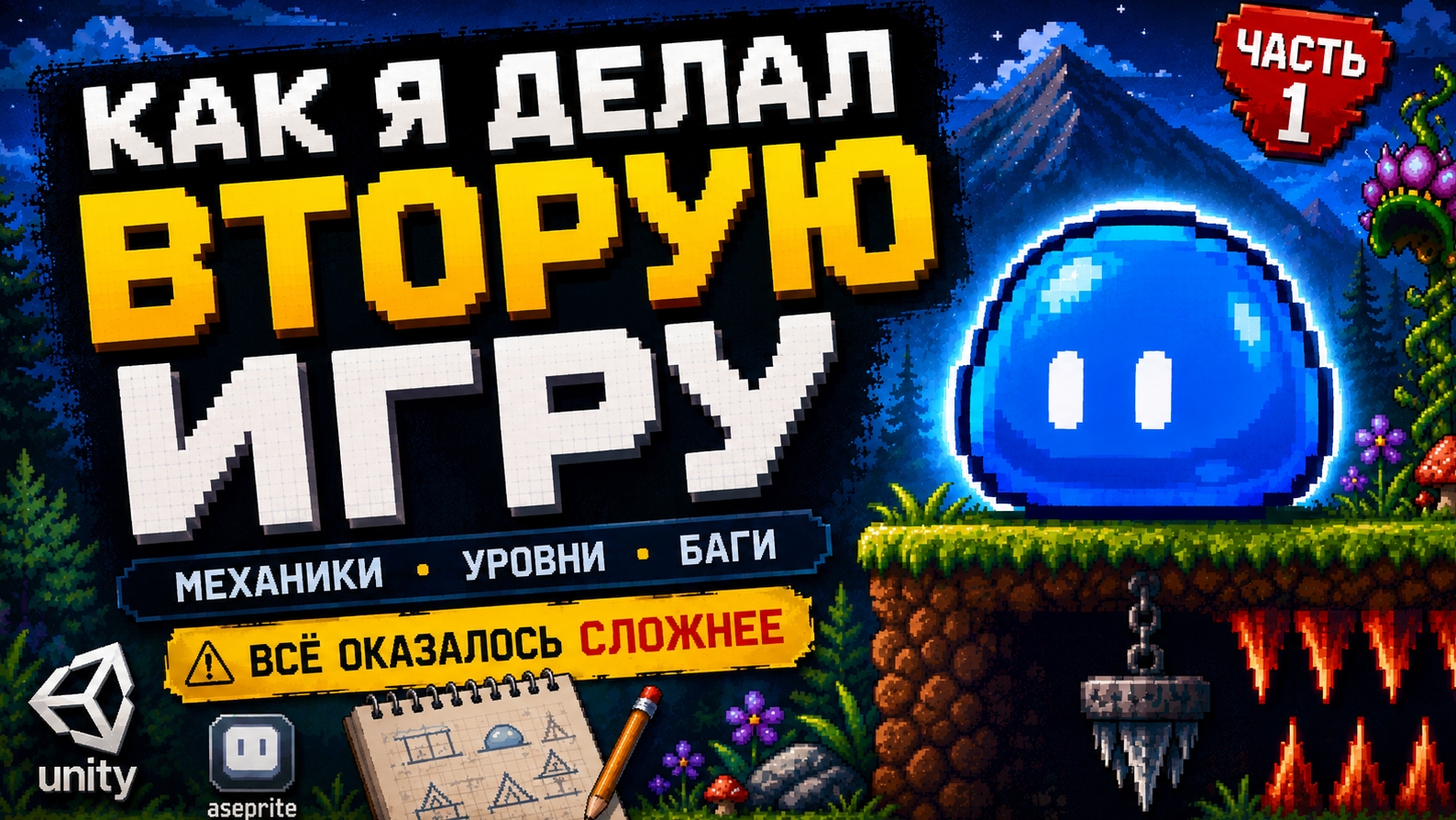 Я начал делать вторую игру на Unity... и всё оказалось сложнее смотреть онлайн