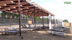 Городские пляжи Самары стали комфортнее для отдыха