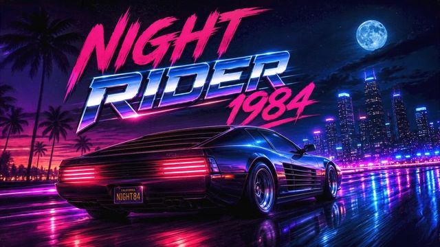 NIGHT RIDER 1984 – Outrun Synthwave for Midnight Chases смотреть онлайн