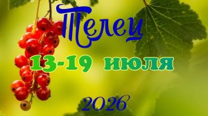 Телец♉Таро- прогноз на неделю с 13 по 19 июля🕊