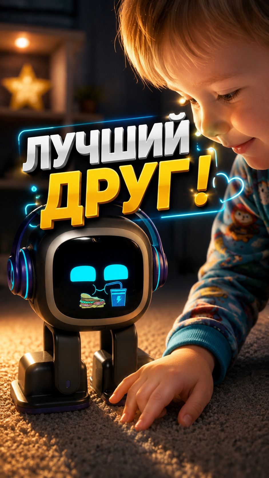 Лучший друг робот Emo