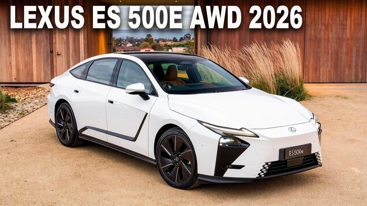 Абсолютно Новый Lexus ES 500e AWD 2026 года обзор.