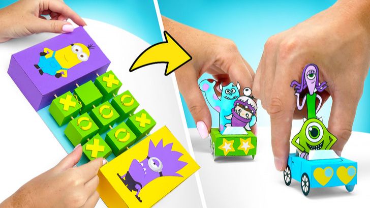 Игры из бумаги 🎲📄 для тебя и друзей смотреть онлайн
