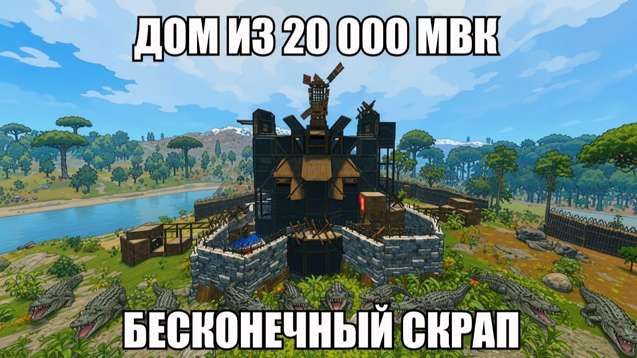 ДОМ из 20 000 МВК на КЛАССИКЕ в ДУО | ГЕНЕРАТОР БЕСКОНЕЧНОГО СКРАПА | НАС БОЯТСЯ РЕЙДИТЬ - SOTKA смотреть онлайн