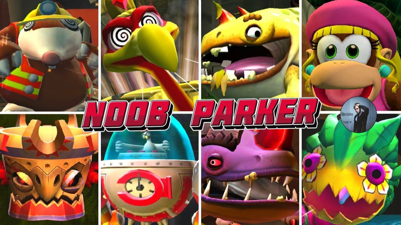 Donkey Kong Country Returns HD Dixie Kong DLC - Все Боссы Дополнение смотреть онлайн
