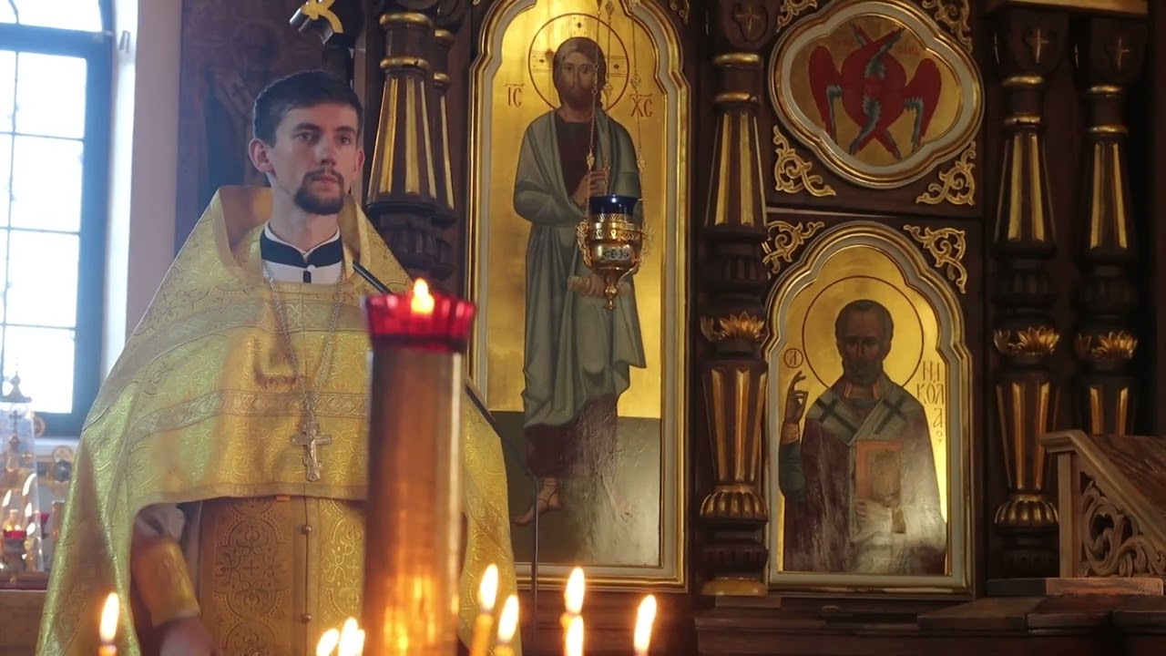 Проповедь в Неделю 7-ю по Пятидесятнице (об исцелении слепых) смотреть онлайн
