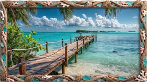 🌴 Тропический рай 🏝️ 3 часа – океанские волны и пение птиц для релаксации, отдыха и покоя. 🌊🐦