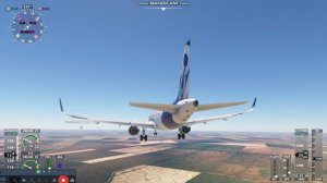 Microsoft Flight Simulator ПОСАДКА