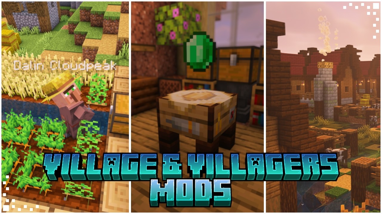ЭТИ МОДЫ ИЗМЕНЯТ ДЕРЕВНИ В MINECRAFT НАВСЕГДА! 🌾🏡 Обзор модов для NeoForge & Fabric 1.21.1 смотреть онлайн