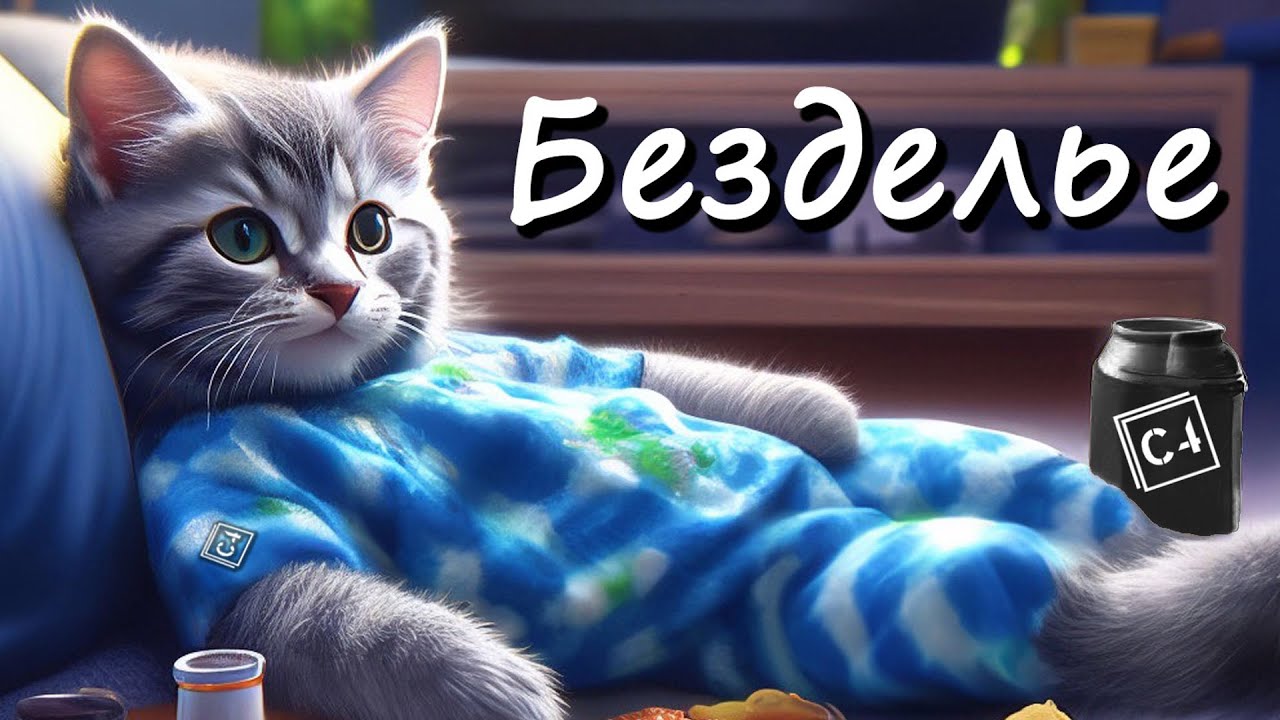 С4 - Безделье (Lyric video) смотреть онлайн
