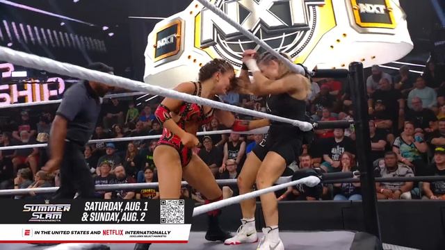 FULL MATCH: Kendal Grey vs. Nattie | NXT Women’s Title Match: NXT, July 7, 2026 смотреть онлайн