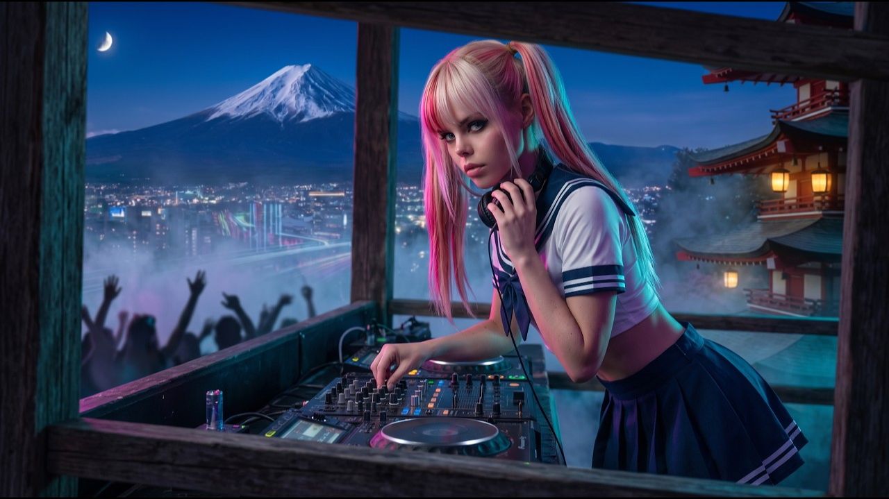 Dark Tech House 2026 Japanese Mountain Rave Hypnotic DJ Mix смотреть онлайн