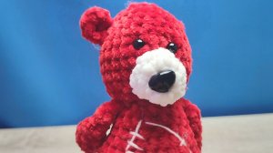 Алмазная мозаика Медведь Костя. Для детей. Игрушки