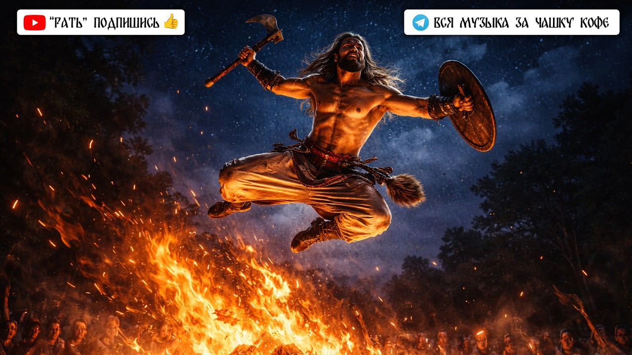 РАТЬ - Ночь на Ивана Купала | Мощный Славянский Рок для Духа ⚔️ смотреть онлайн