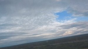 Облака необычайно красивые после сильного ливня