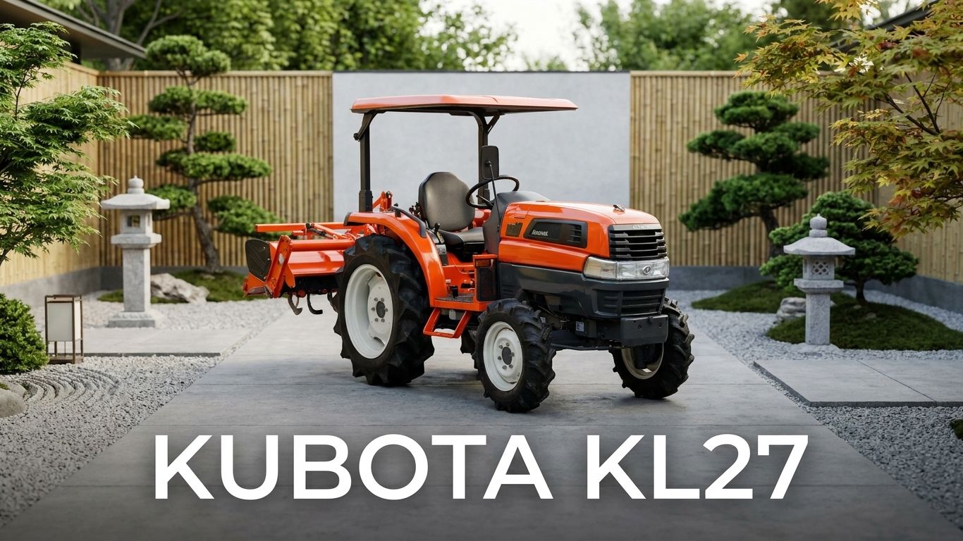 Обзор трактора Kubota KL27 ----- ПРОДАН!✅